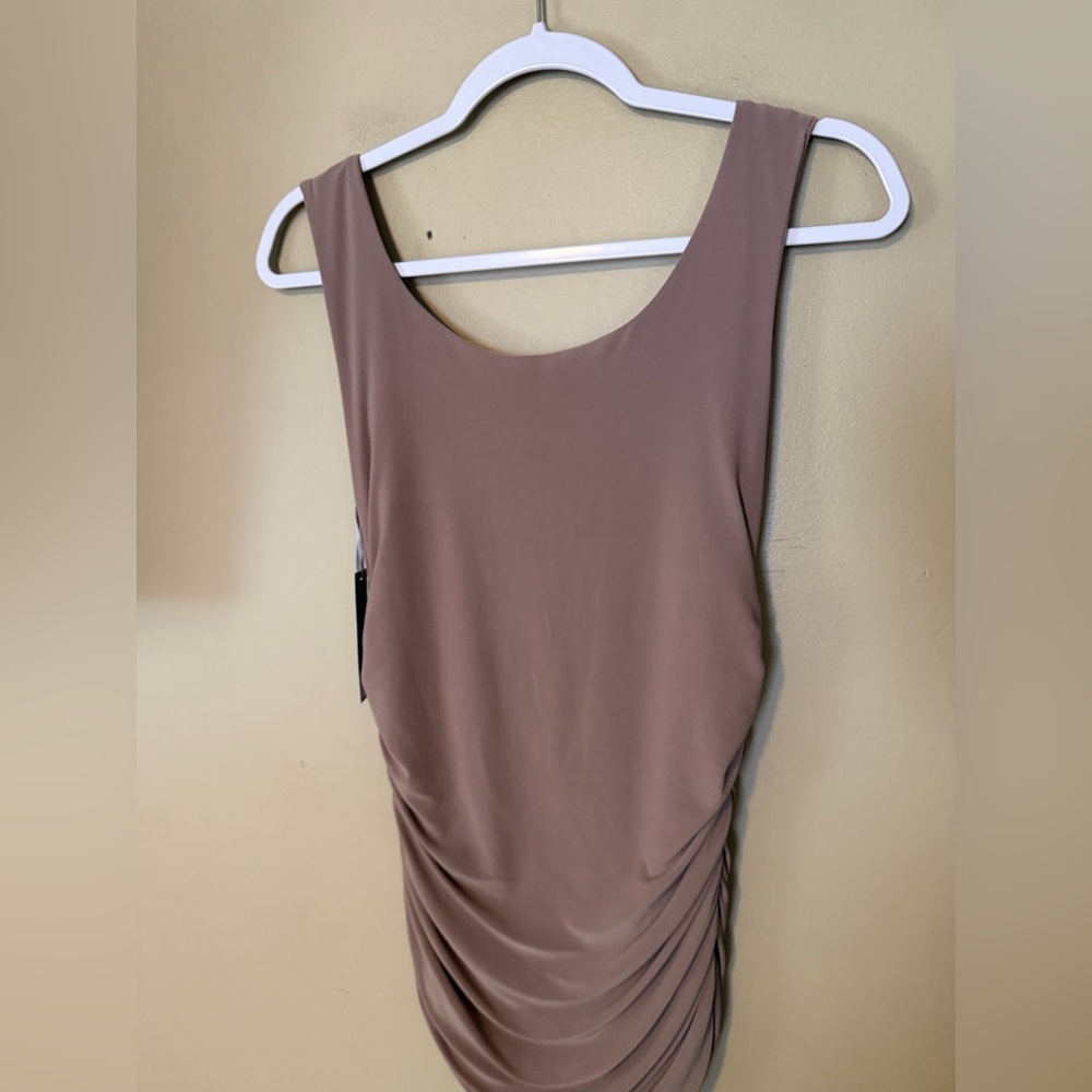 Last Tango Mini Ruched Tank Dress NEW - Picture 5 of 9